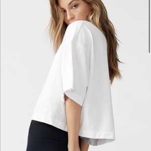 Joah Brown Boxy Crew Cotton Tee - O/S